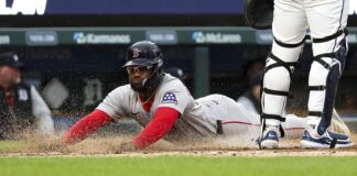 Medias Rojas desatan ofensiva y aplastan a Tigres; castigan con dureza a Valdez en Detroit
