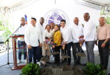 Wellington Arnaud inicia saneamiento cañada La Pava en Nizao, provincia Peravia
