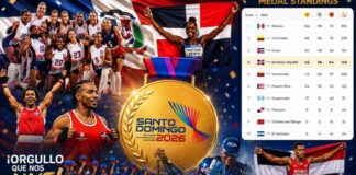 RD queda hasta el momento con 145 medallas; sube a la 4ta posición en SD 2026