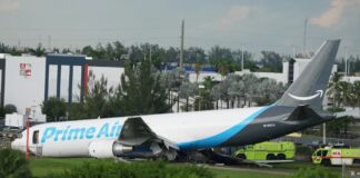 Al menos cinco muertos tras accidente de avión de carga de Amazon en Miami