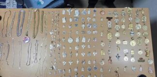 Policía recupera parte de las prendas robadas de joyería en Santiago, valoradas en RD$1.4 millones