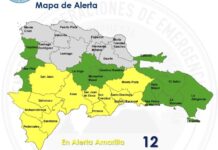 COE sube a 23 las provincias bajo alerta por fuertes lluvias