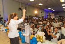 Carolina juramenta comando de campaña en Circunscripción 3 de la capital, territorio con 273 mil electores