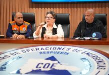 Gloria Ceballos dice que las lluvias continuarán hasta el viernes; llaman a no descuidarse